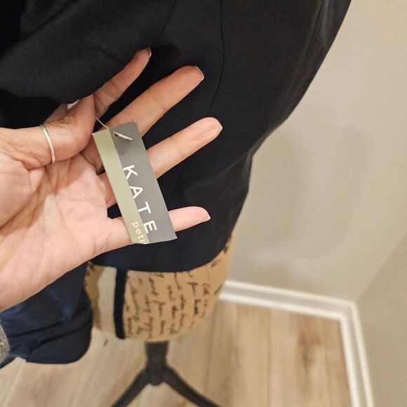 NWT Kate Hill Silk Long Sleeve Wrap Shirt Size 10P - Picture 6 of 8